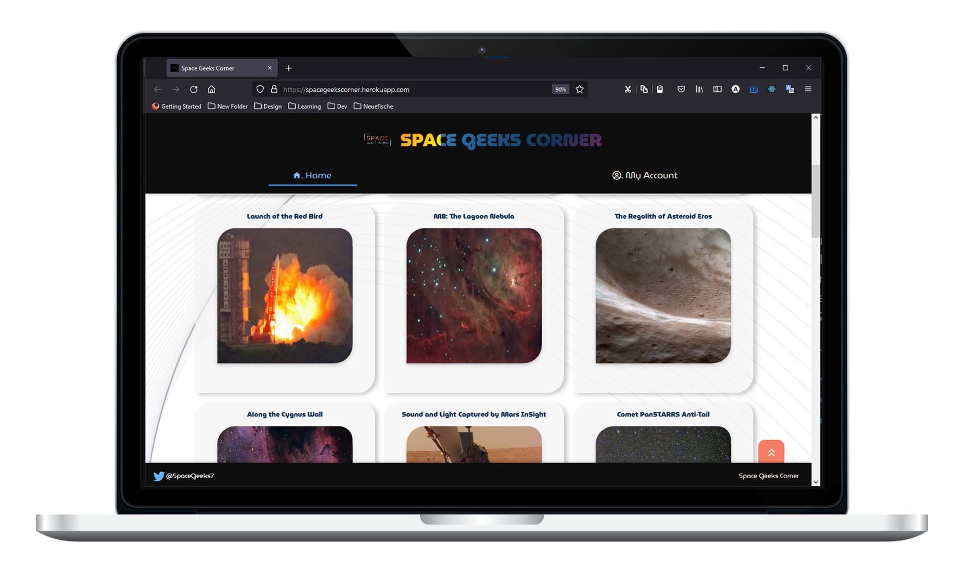 Space Geeks Corner Screenshot